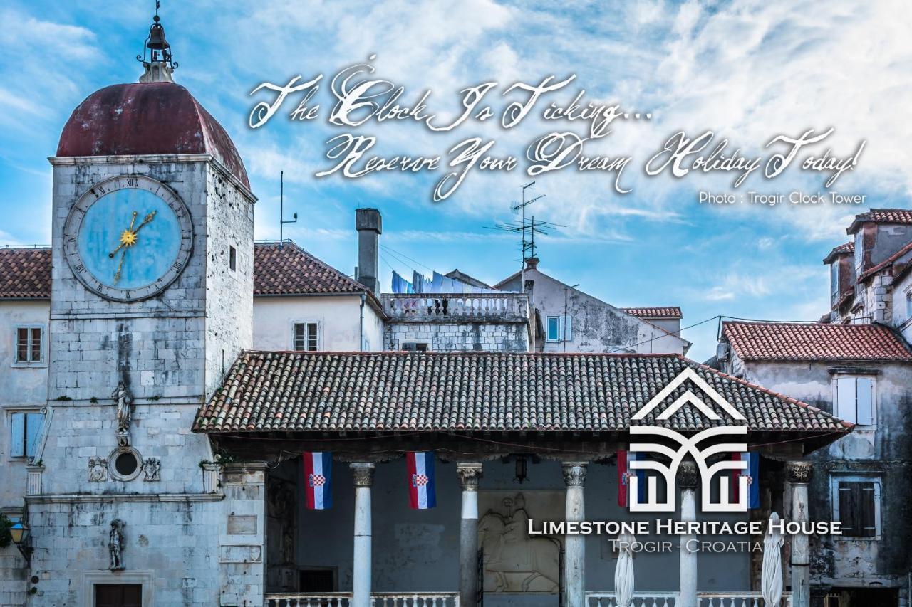 Limestone Heritage House Trogir Ngoại thất bức ảnh