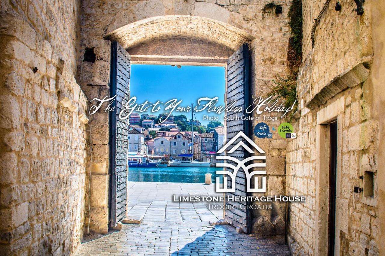 Limestone Heritage House Trogir Ngoại thất bức ảnh